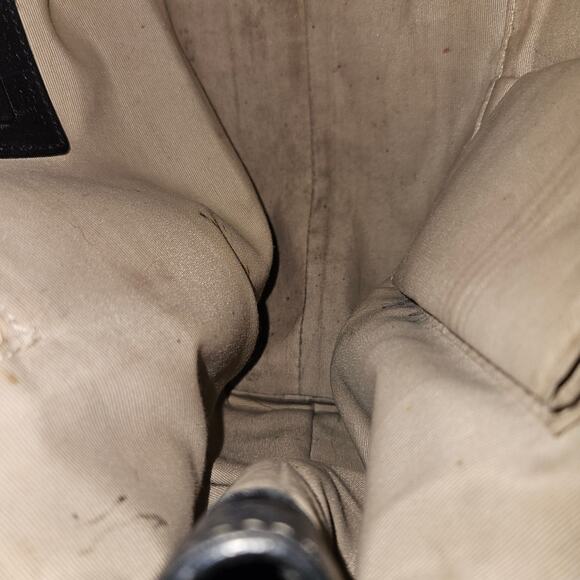 Coach Legacy Leather Satchel Tote F13084 Black Braided Handle Silver Hardware - Picture 10 of 13